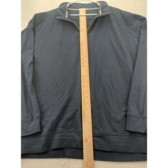 Peter Millar Quarter Zip Pullover Golf Preppy Sweater - Picture 4 of 10